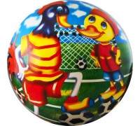 Мяч детский Веселый футбол арт.DS-PP 133 23 см, синий