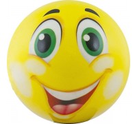 Мяч детский Funny Faces арт.DS-PP 205 12 см, желтый
