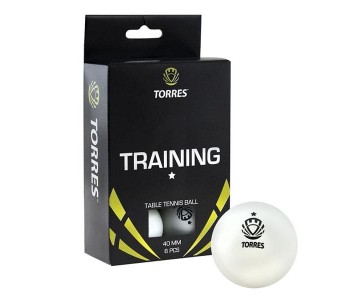 Мяч для настольного тенниса Torres Training 1* арт.TT0016