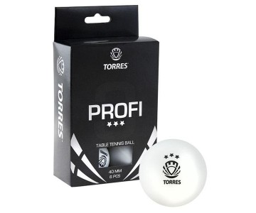 Мяч для настольного тенниса Torres Profi 3* арт.TT0012