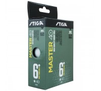 Мяч для настольного тенниса Stiga Master ABS 1* арт.1111-2410-06 (6шт)