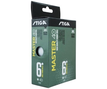 Мяч для настольного тенниса Stiga Master ABS 1* арт.1111-2410-06 (6шт)