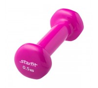Гантель виниловая StarFit DB-101 0,5 кг розовая